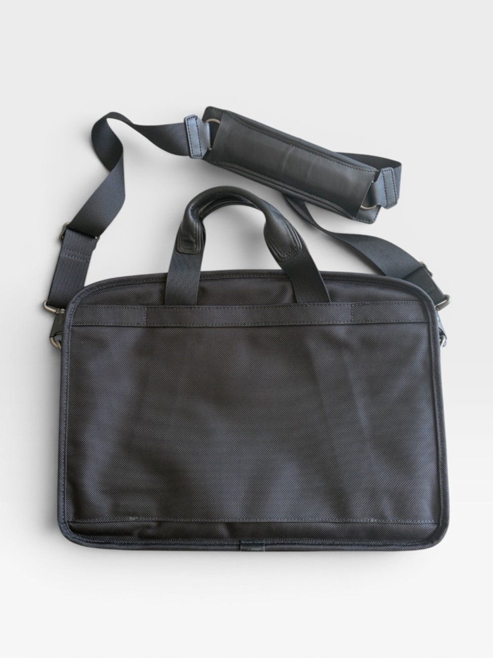 TUMI T-Pass Laptop Briefcase – Black Ballistic Nylon - Picture 4 of 5
